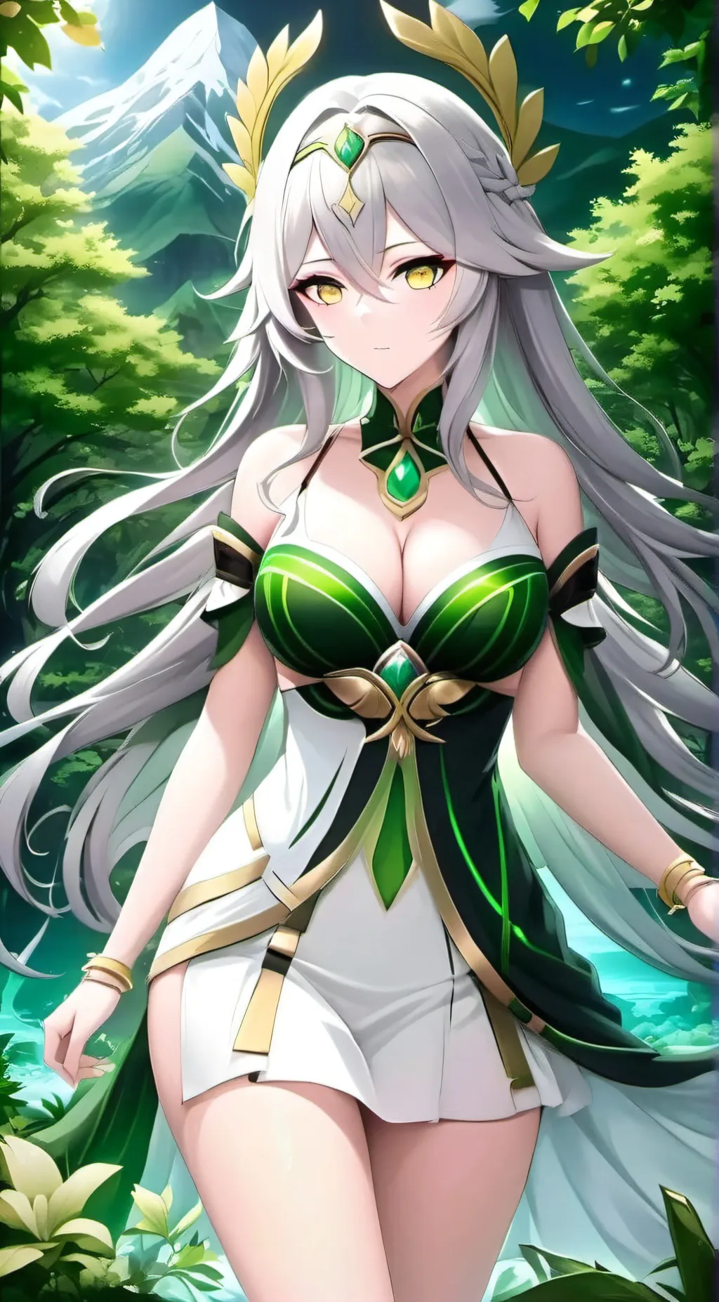 ai character: Nahida background