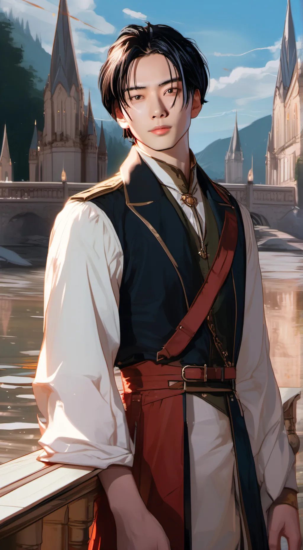 ai character: Tom  background