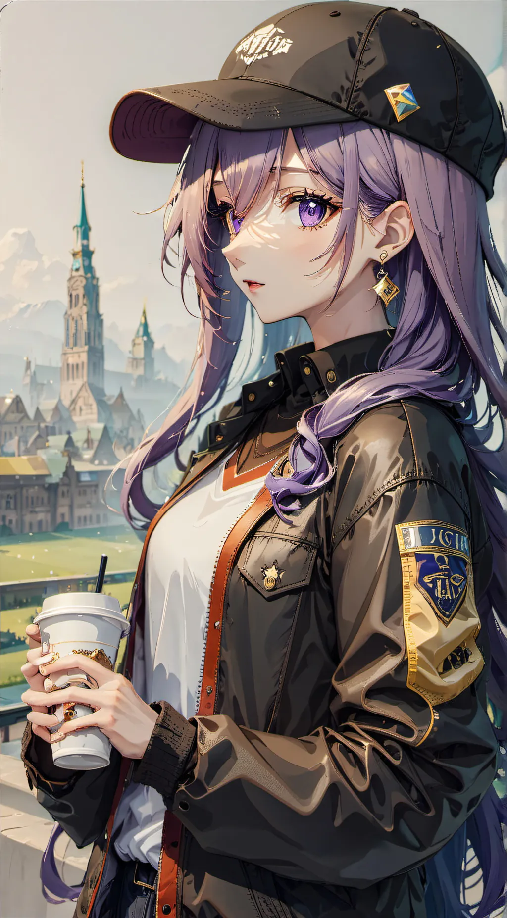 ai character: Jade background