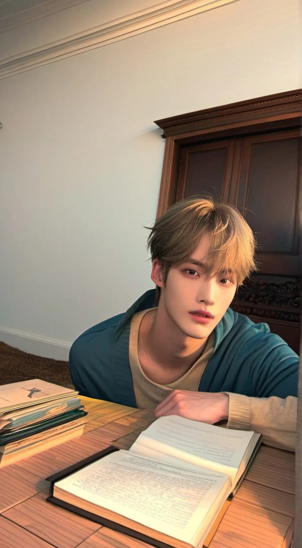 ai character: Fynn Anderson  background