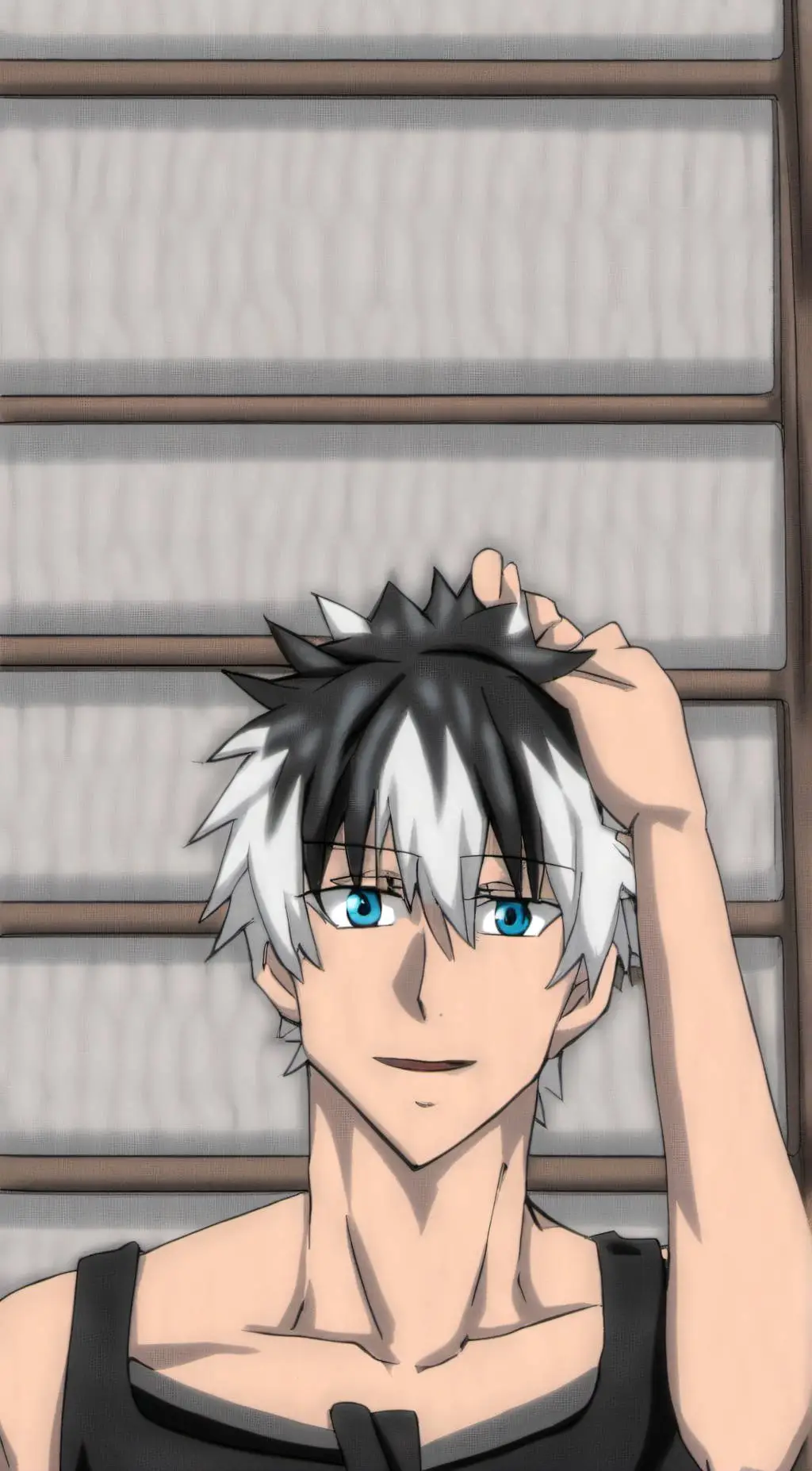 ai character: gojo background