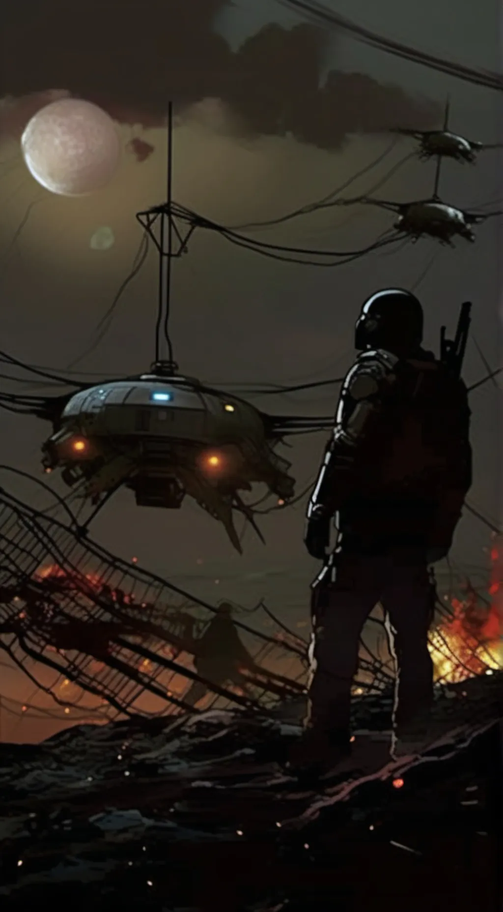 ai character: the machine background