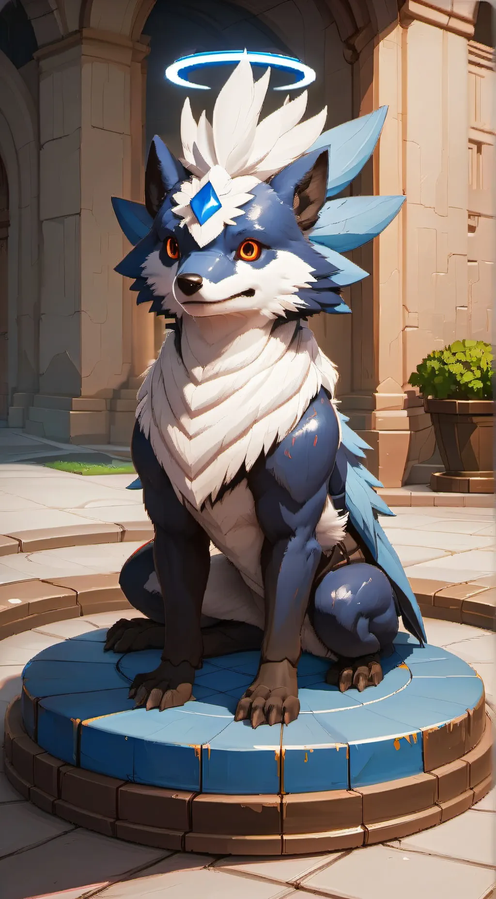 ai character: lolo background