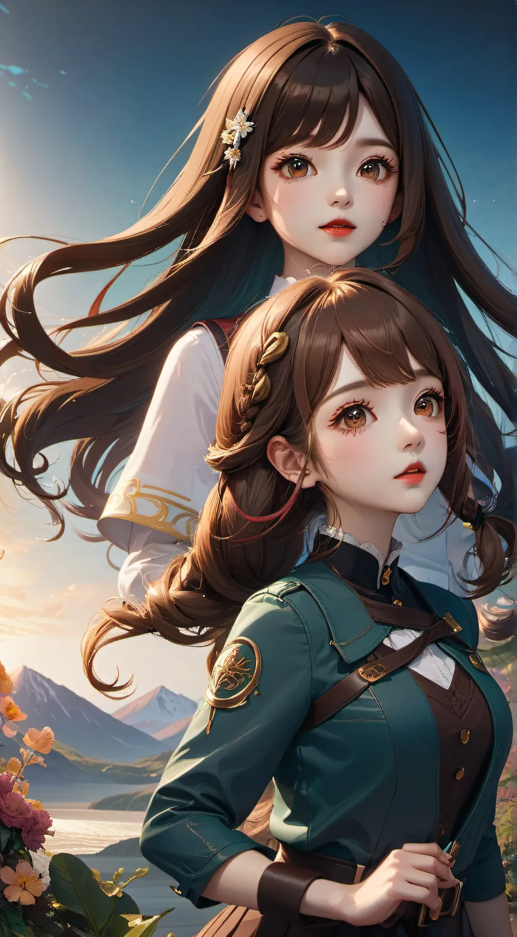 ai character: montsie & andredre background