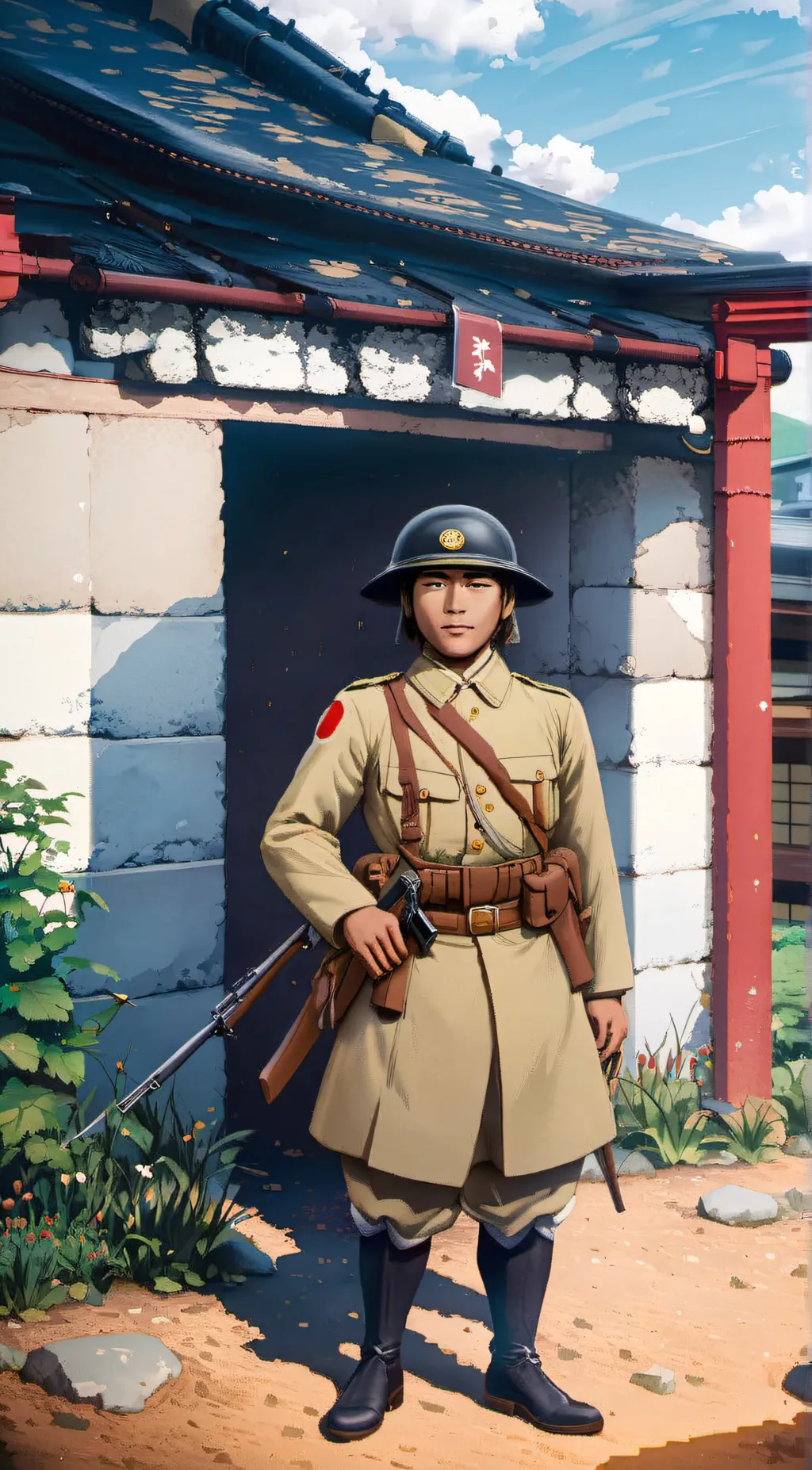 ai character: Shigeru Matsui  background