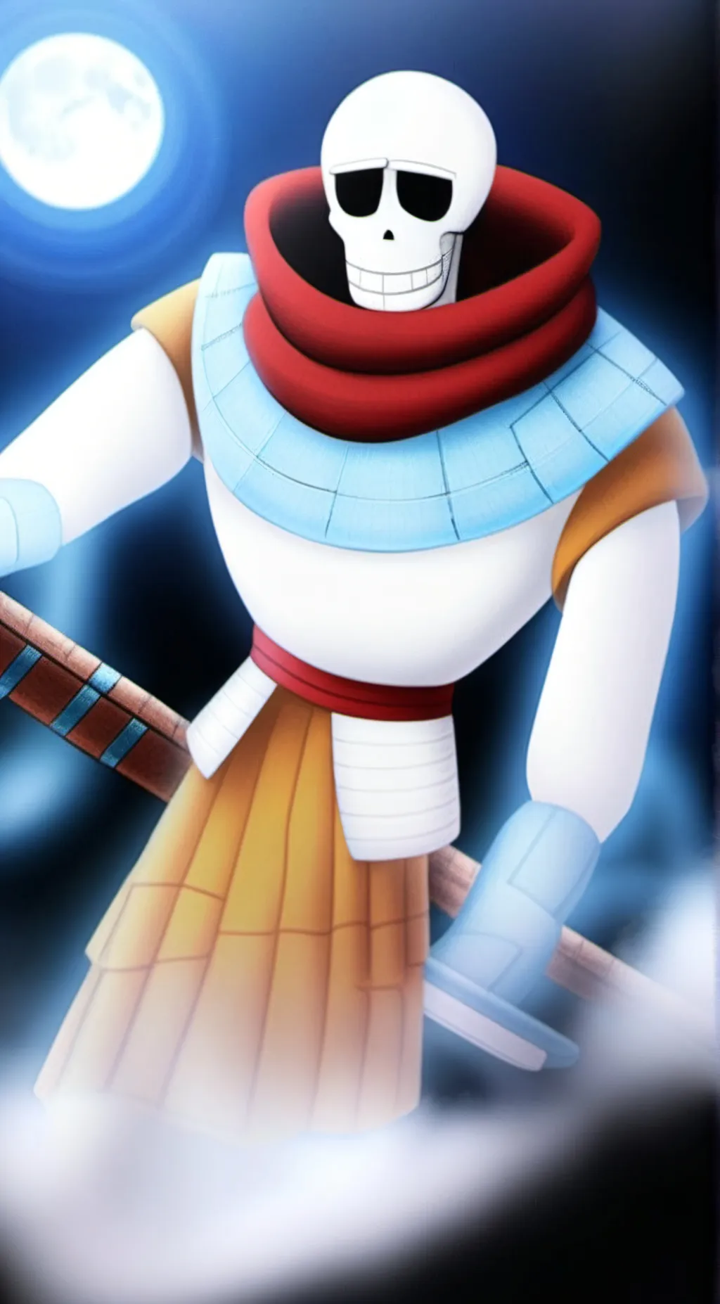 ai character: Papyrus background