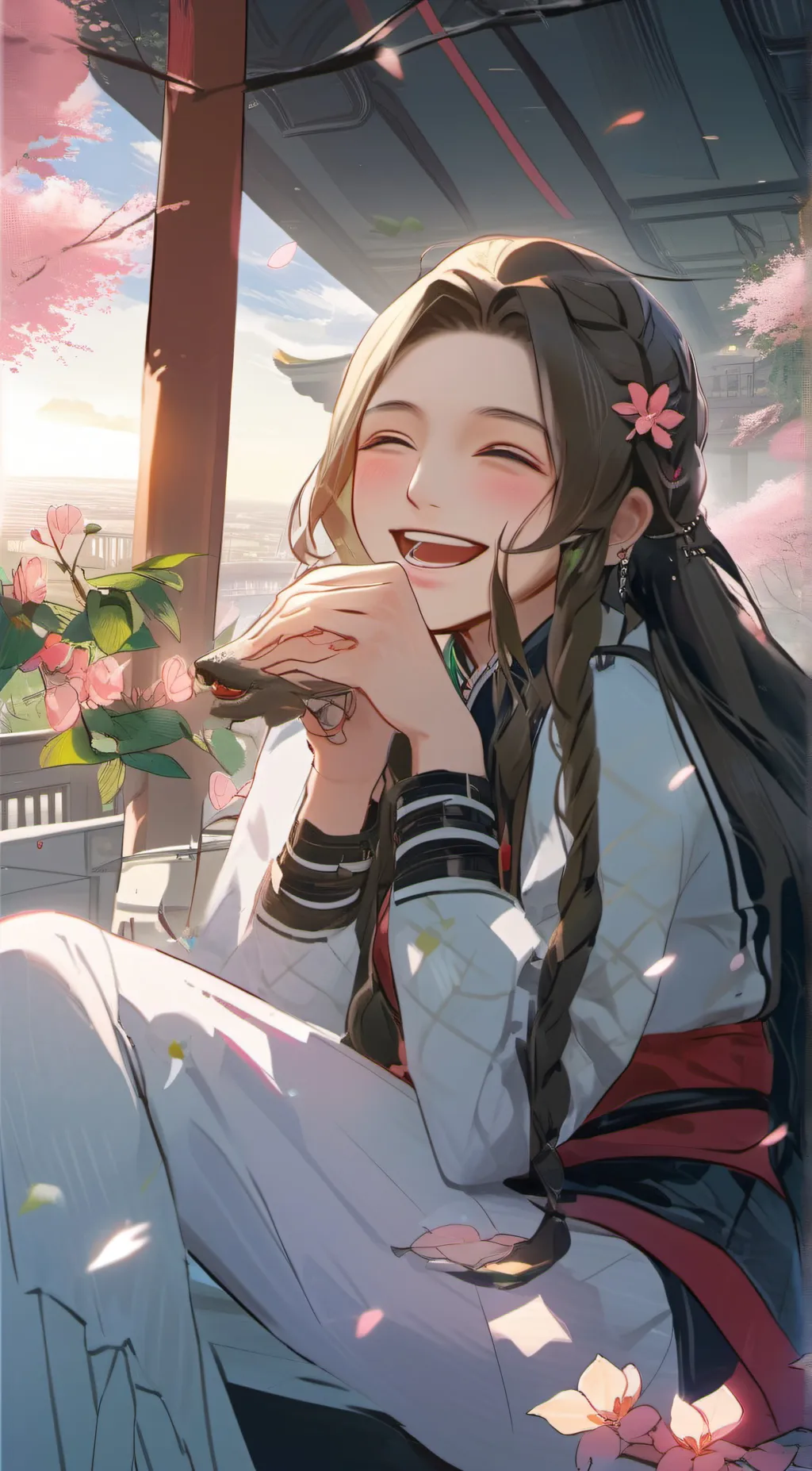 ai character: McKinzie Weber background