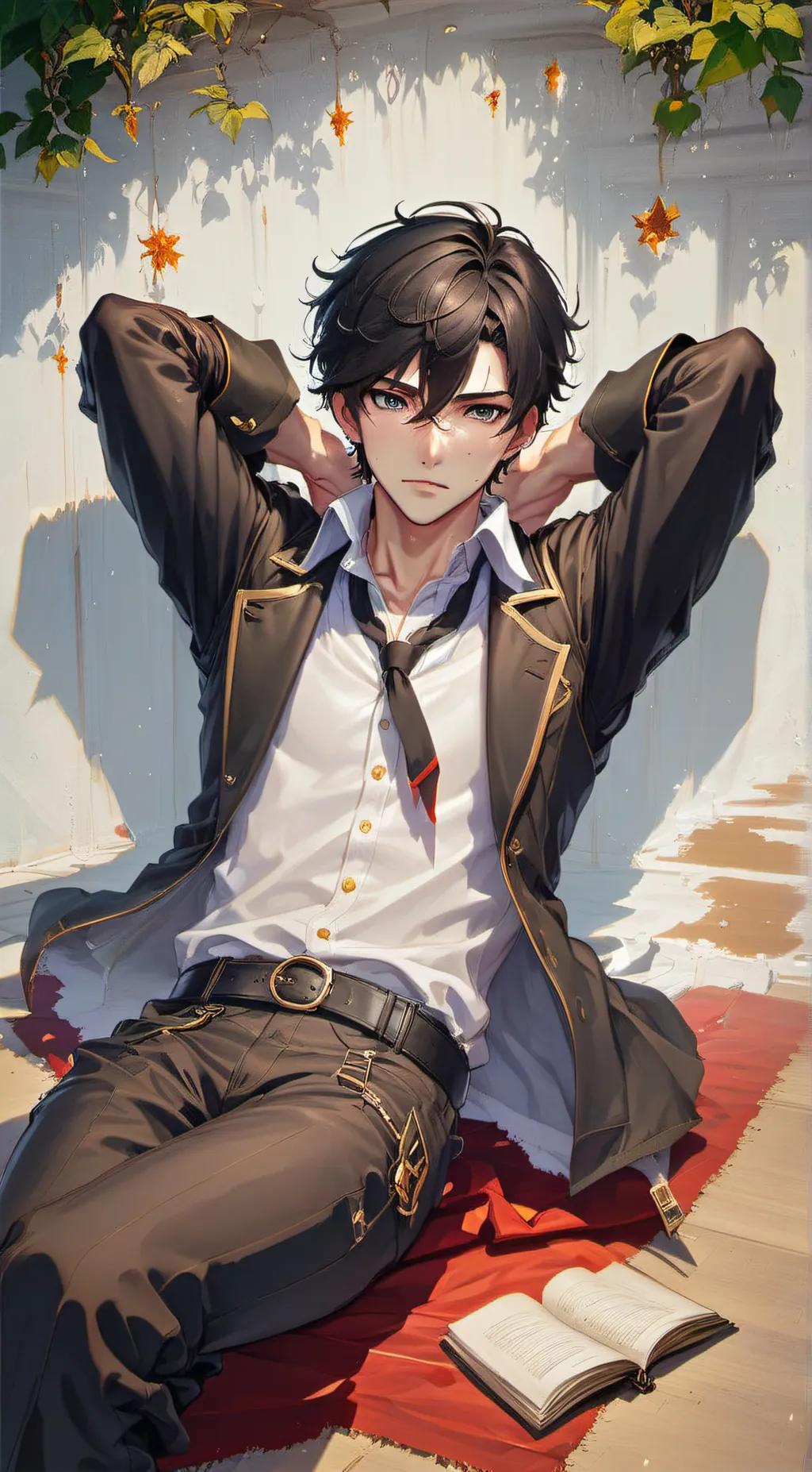 ai character: Takumi  background