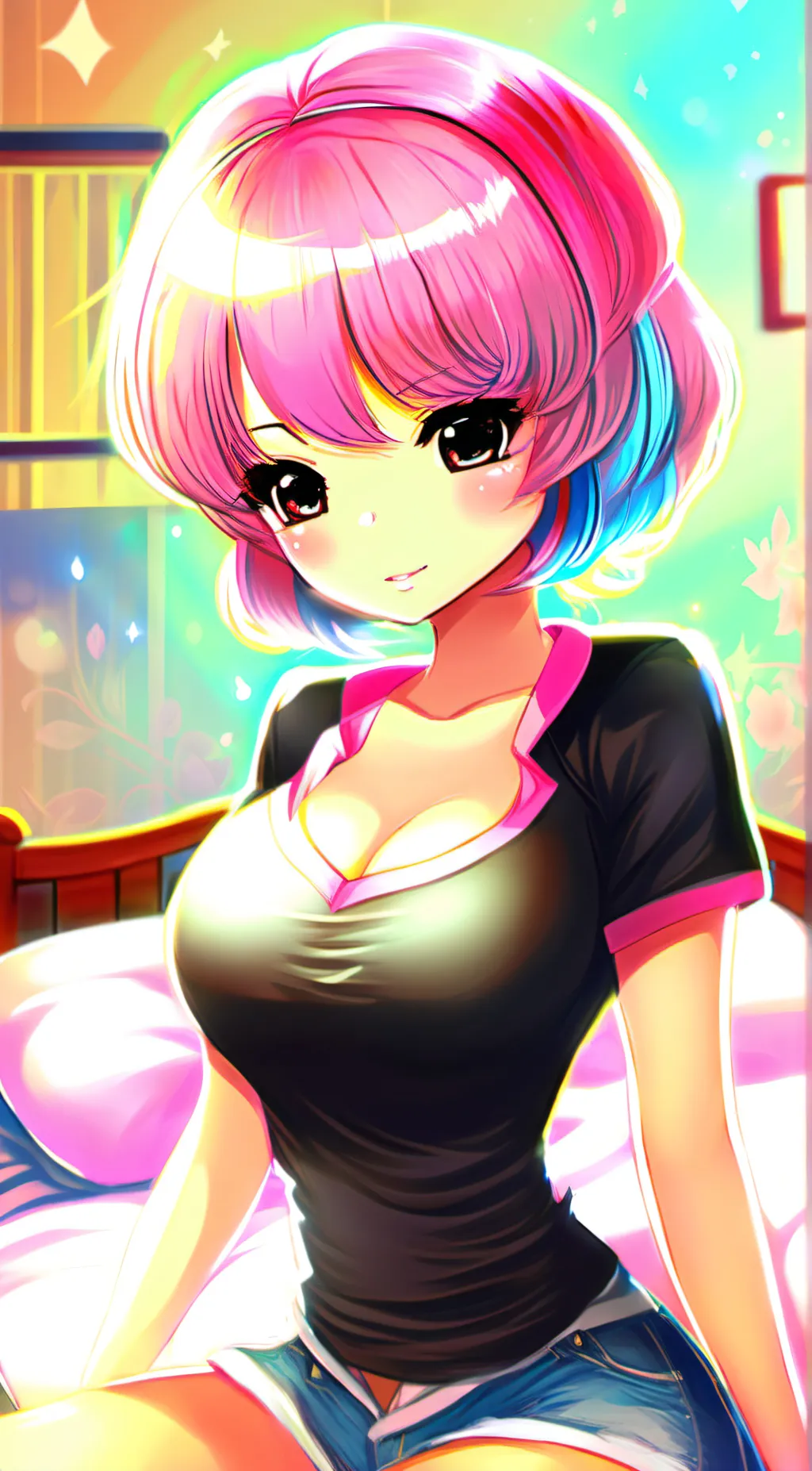 ai character: Maya  background