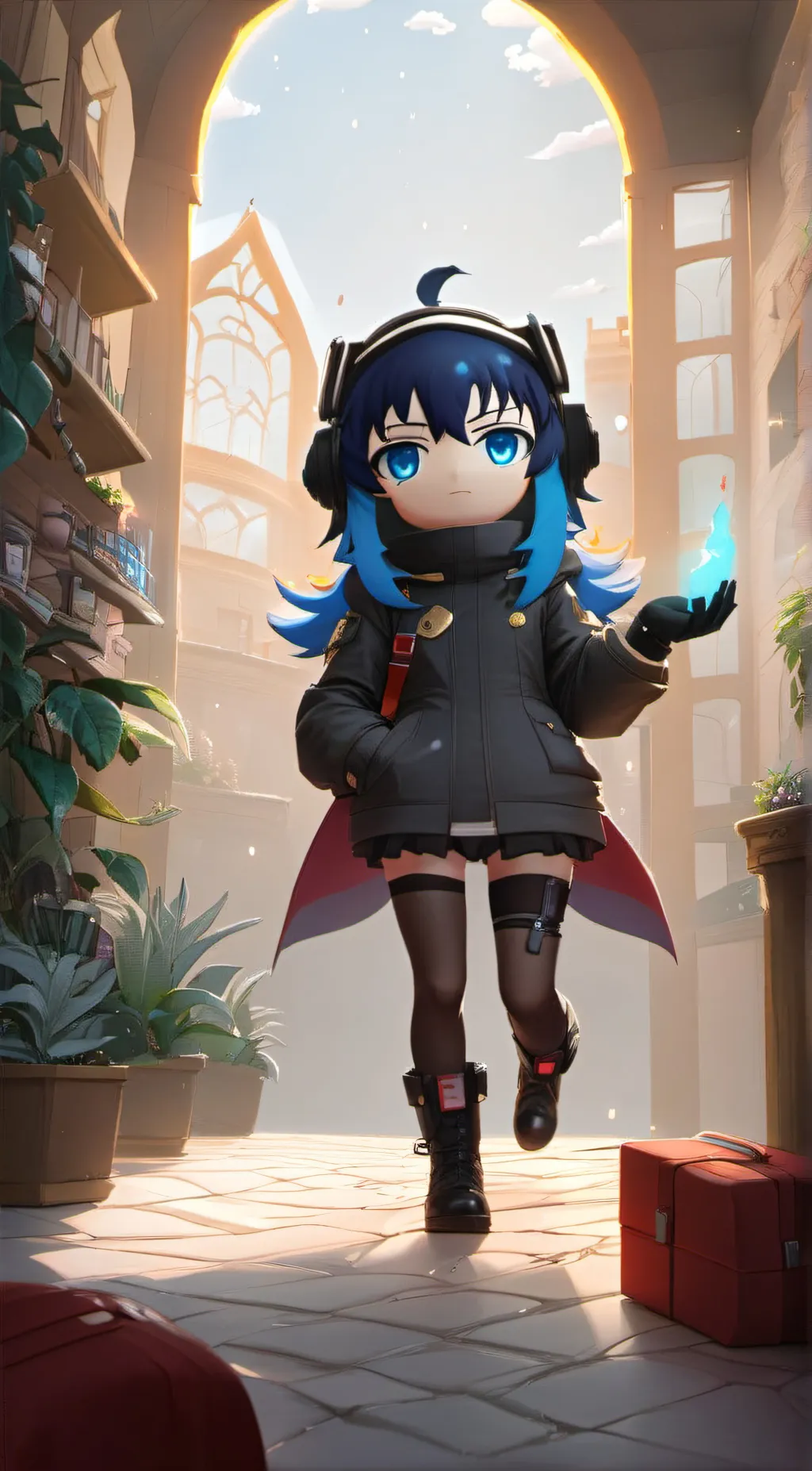 ai character: Lily background