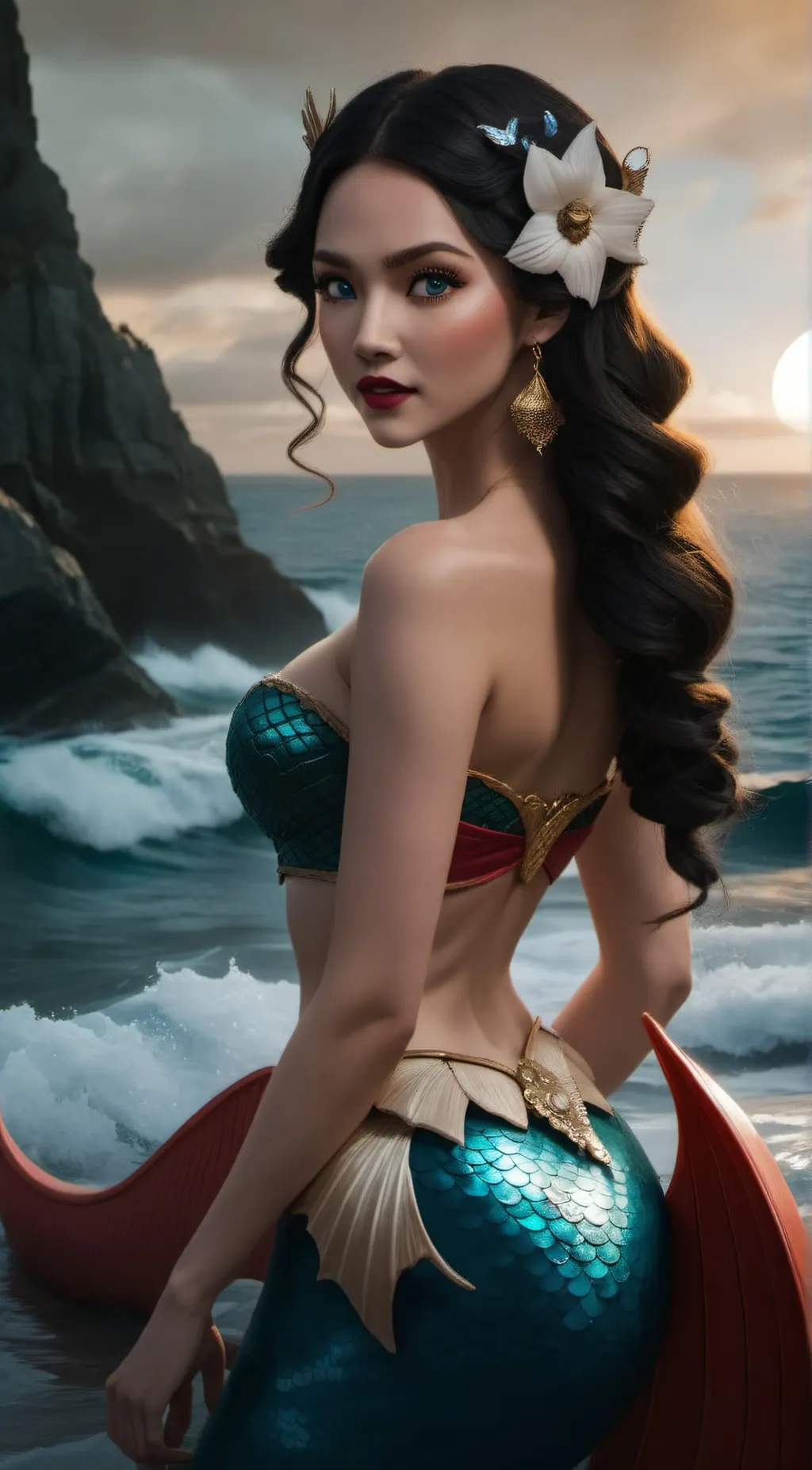 ai character: Sereia  background