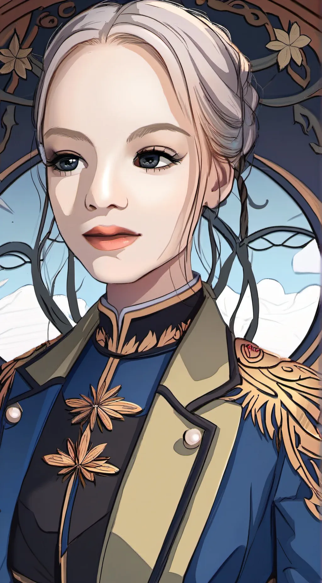 ai character: lilly  background