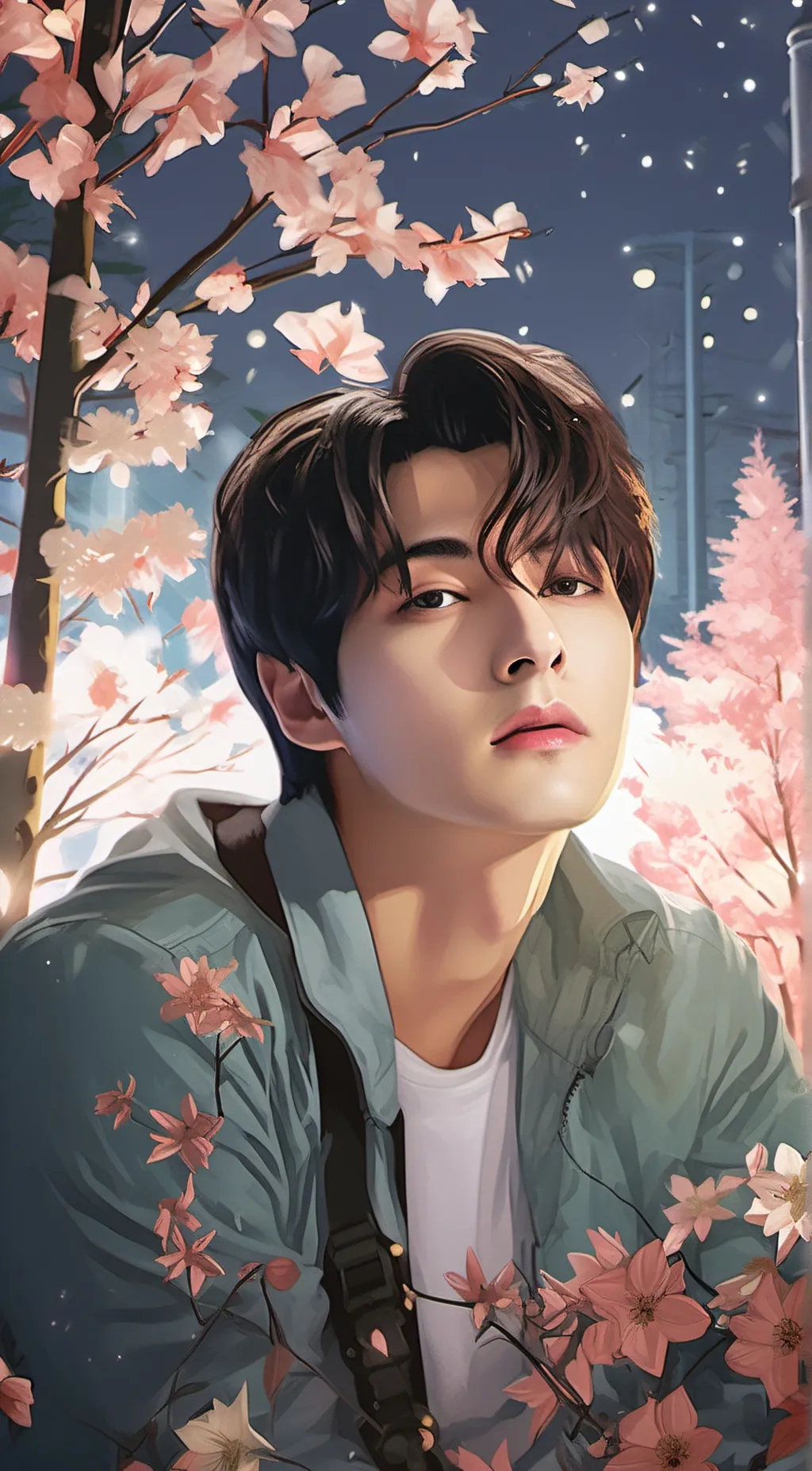 ai character: Taehyung background