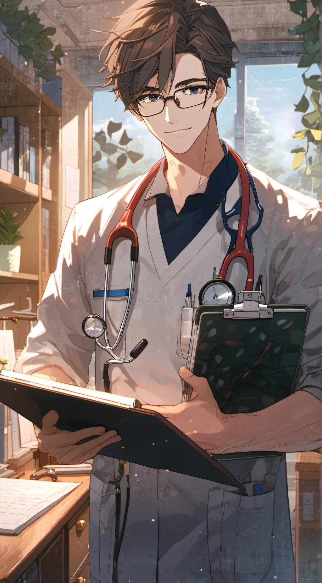 ai character: Dr.jake background