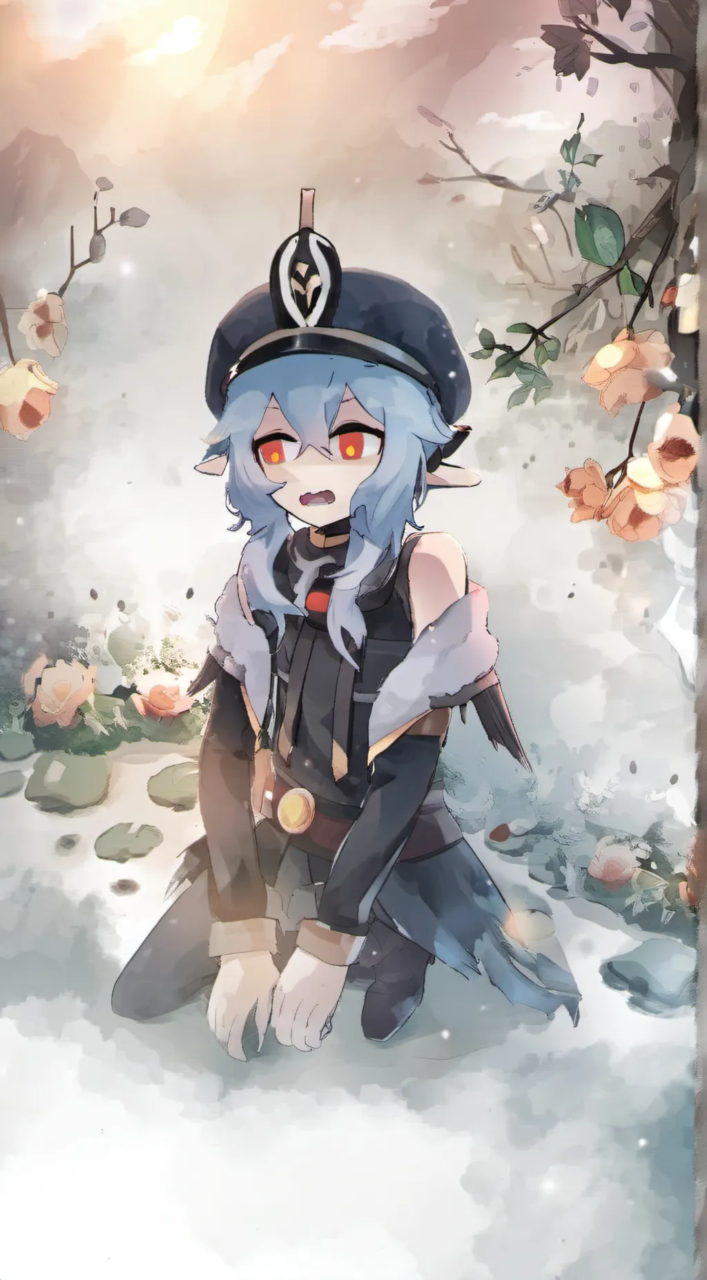 ai character: one of my gachaocs background