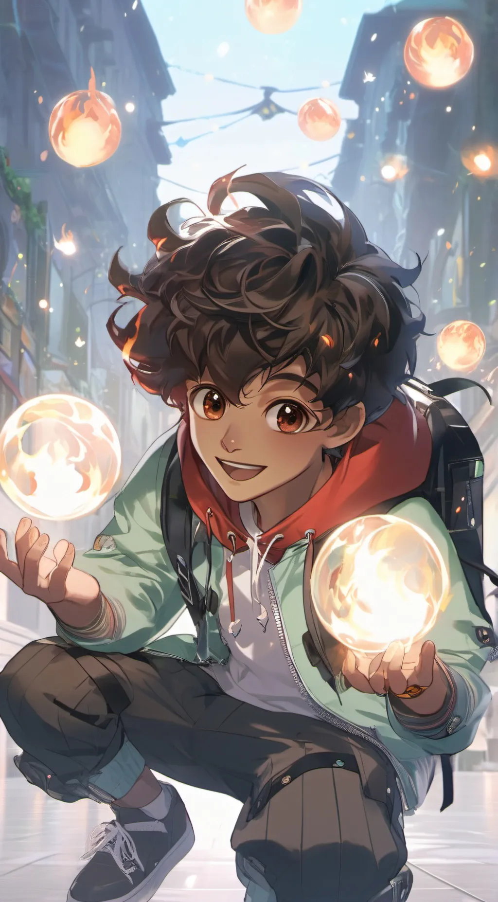 ai character: Milio background