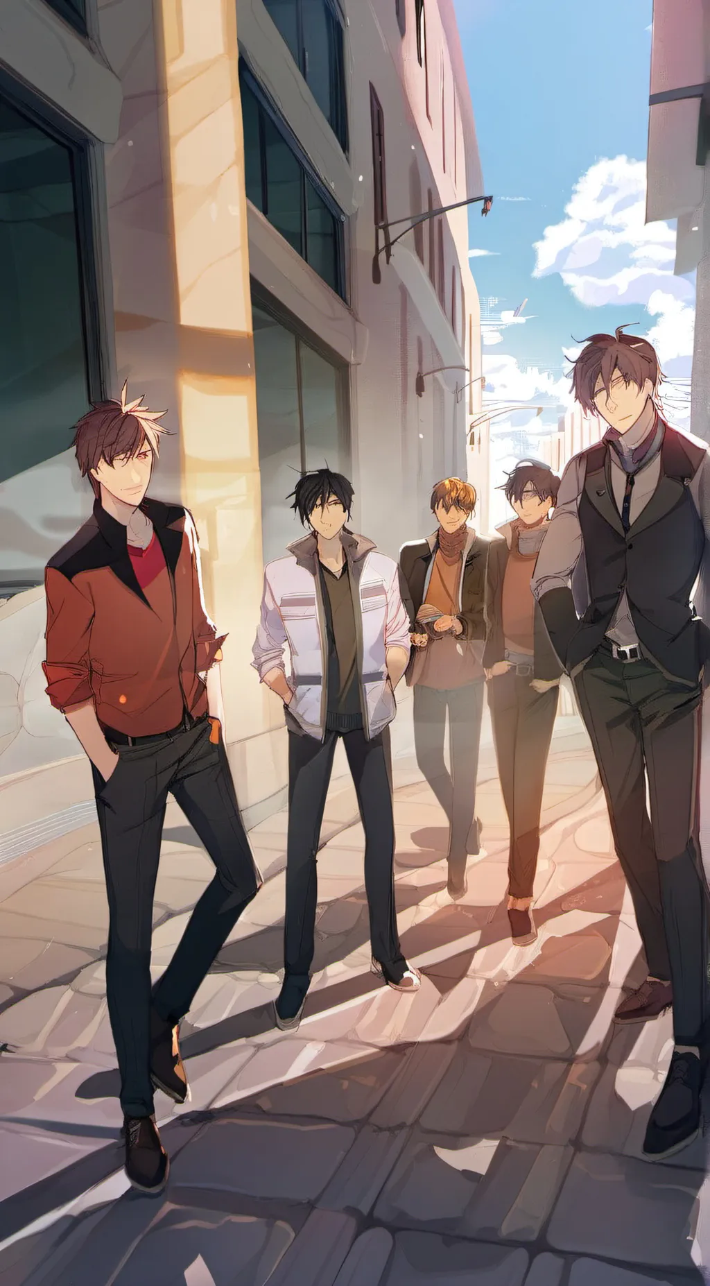 ai character: Derek Wallace background