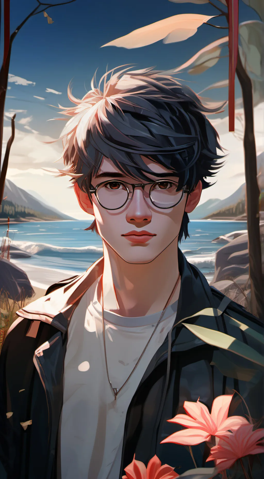 ai character: Andrew  background