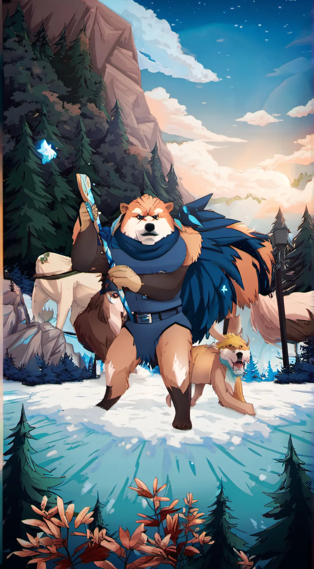 ai character: Henry  background