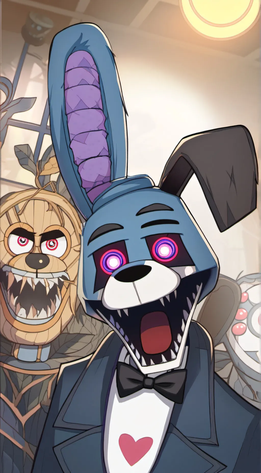 ai character: Bonnie background