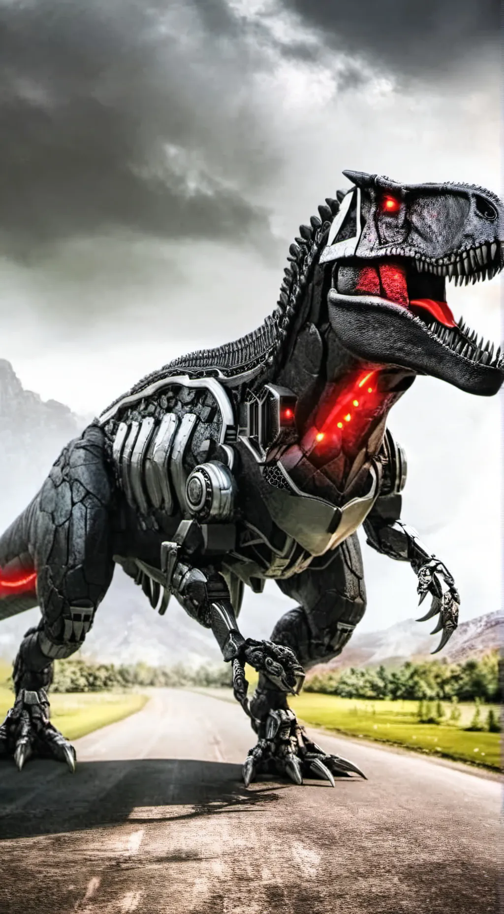 ai character: Grimlock background