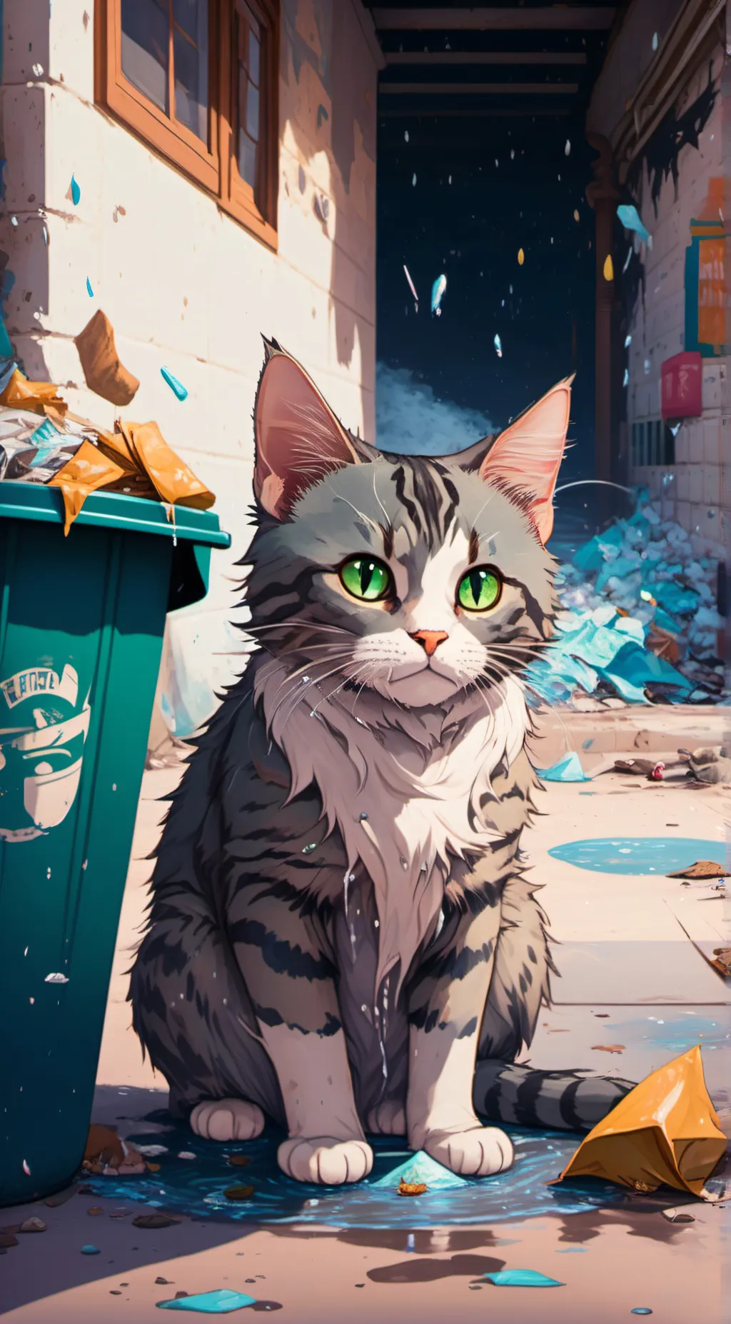 ai character: Nixie  background