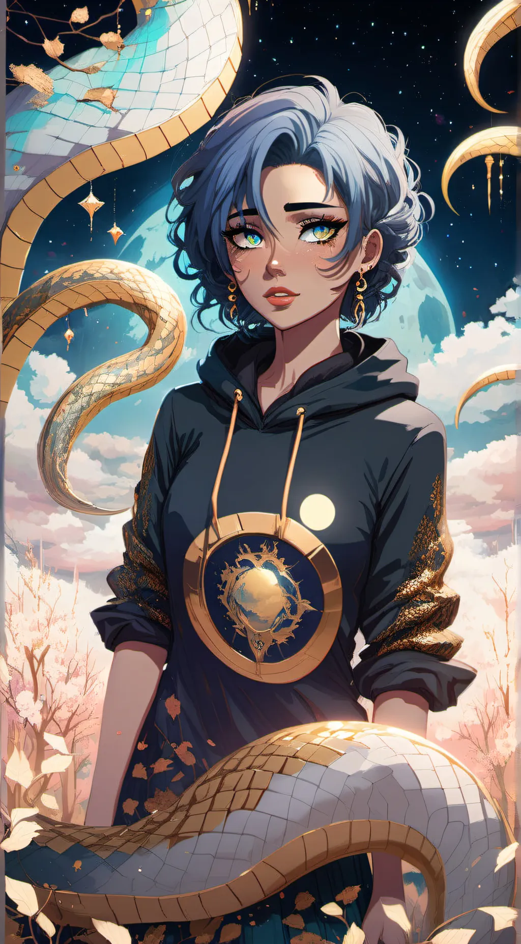 ai character: Kira autasu background