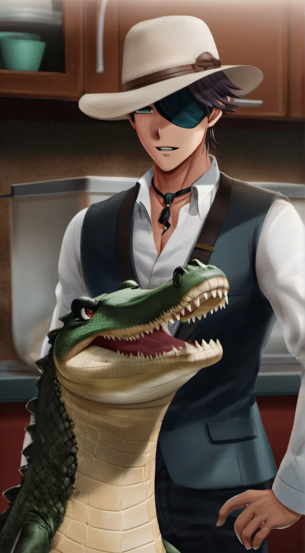 Talkie AI - Chat with Jim Crocodile Cook