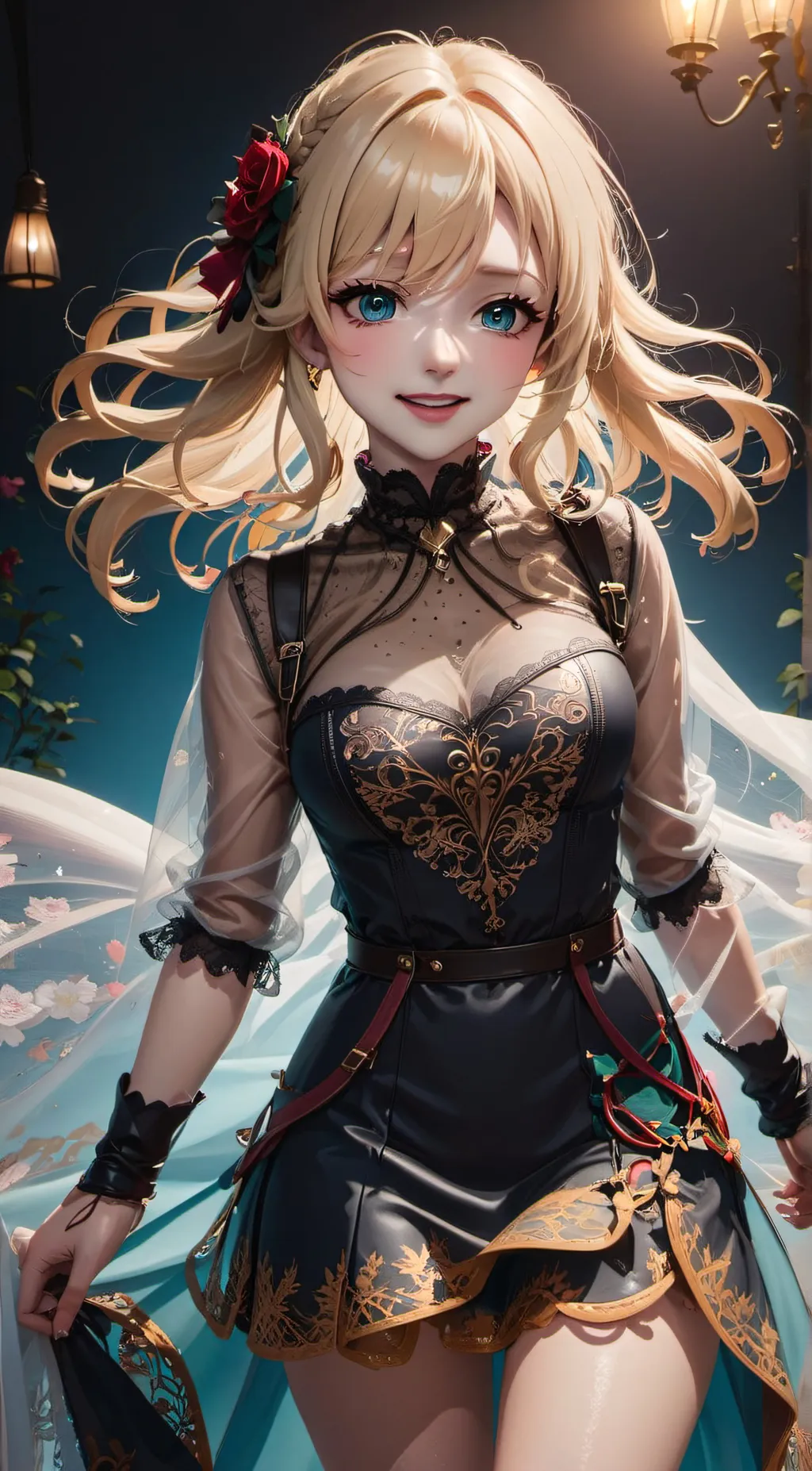 ai character: Sandra background