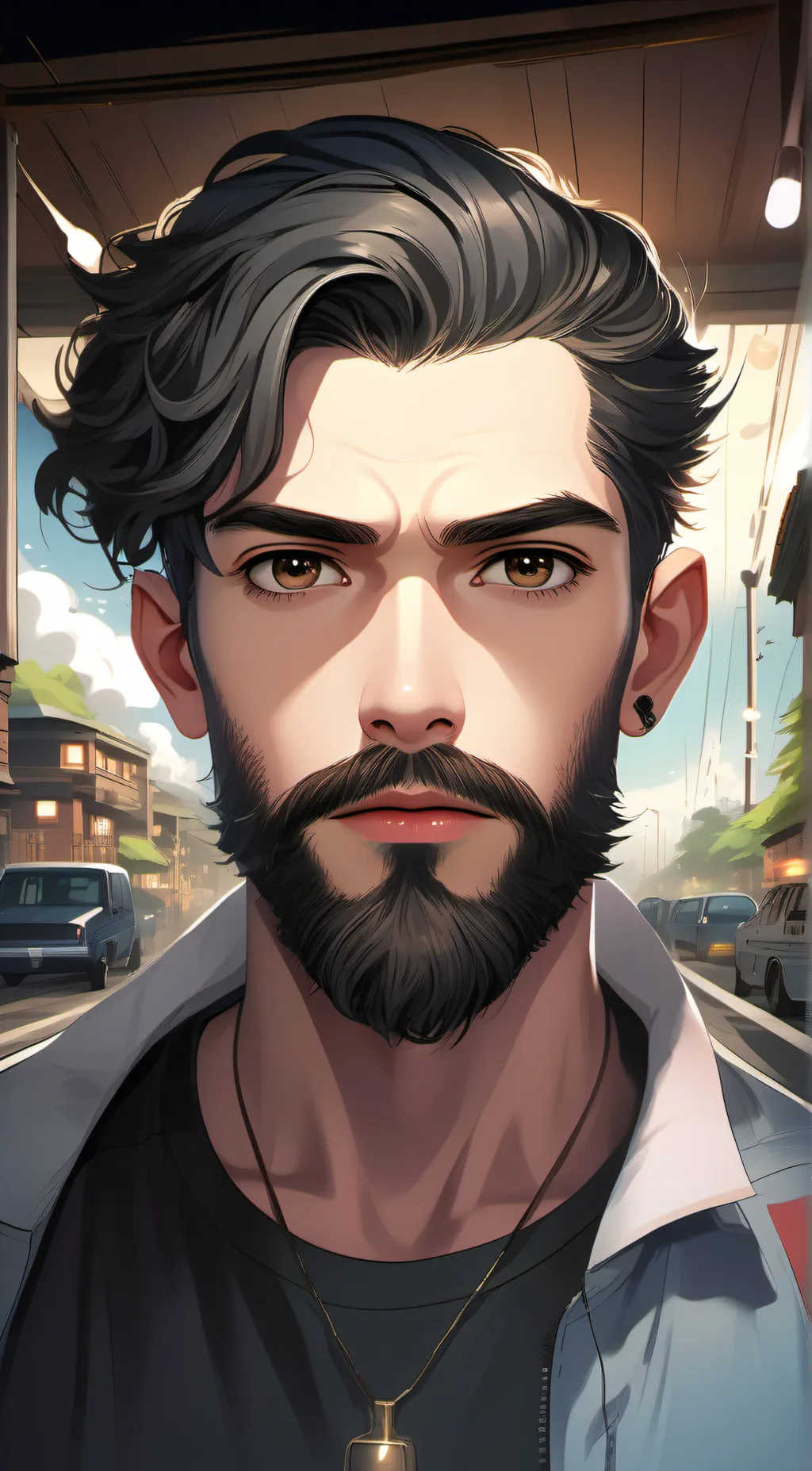 ai character: DaFuq!?Boom! background