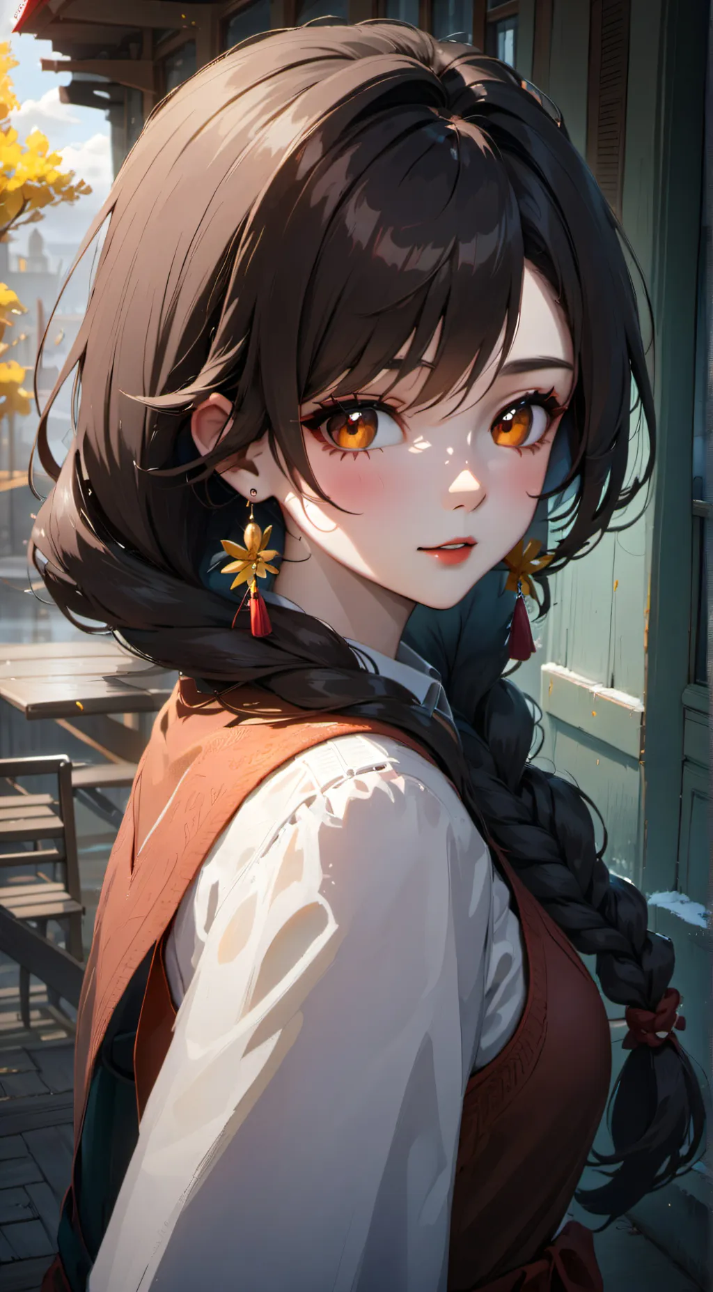 ai character: lily background