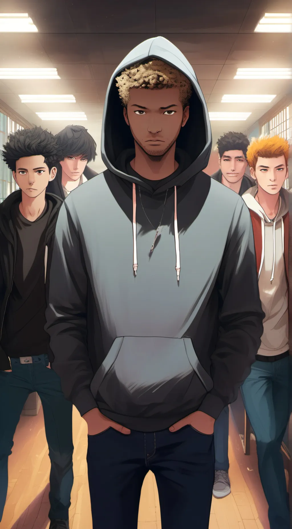 ai character: THE BH MOB  background