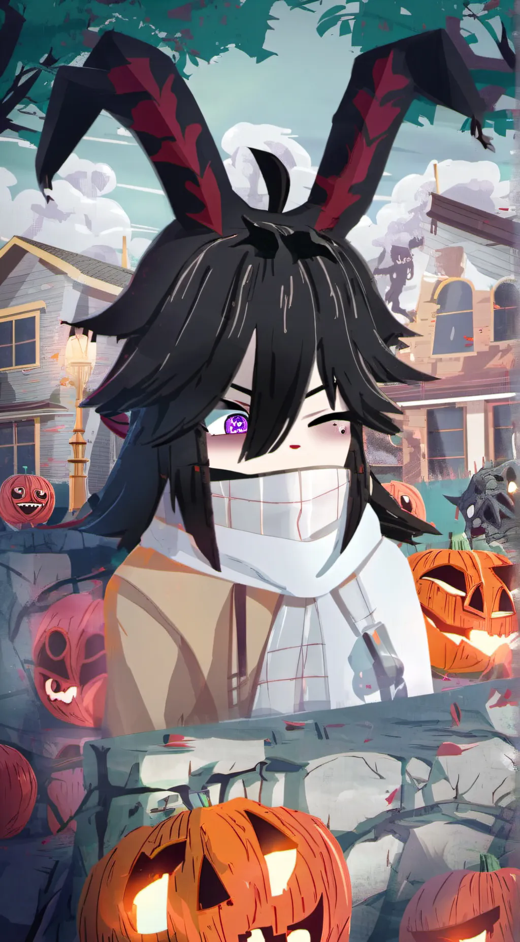 ai character: meki background