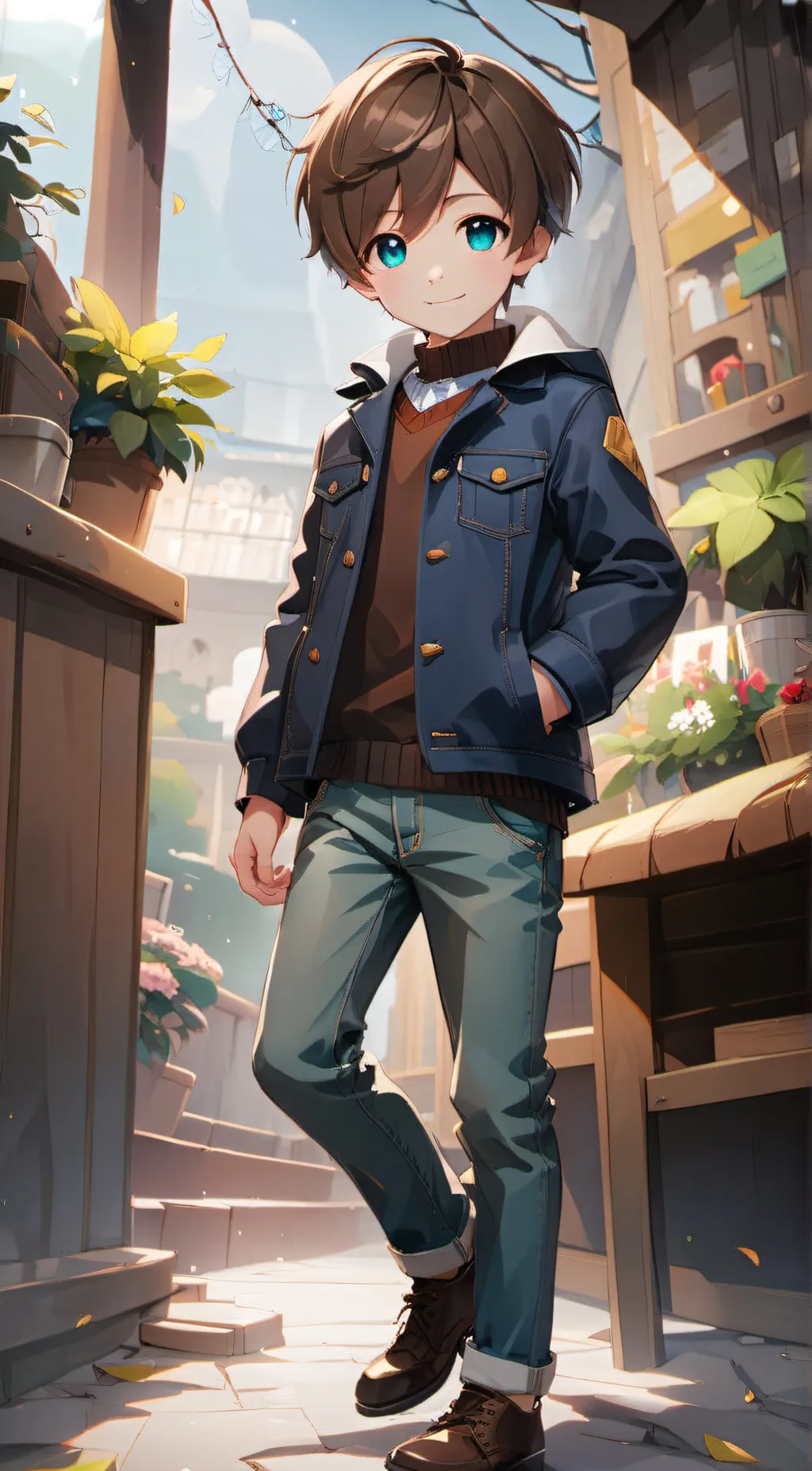 ai character: Timmy background