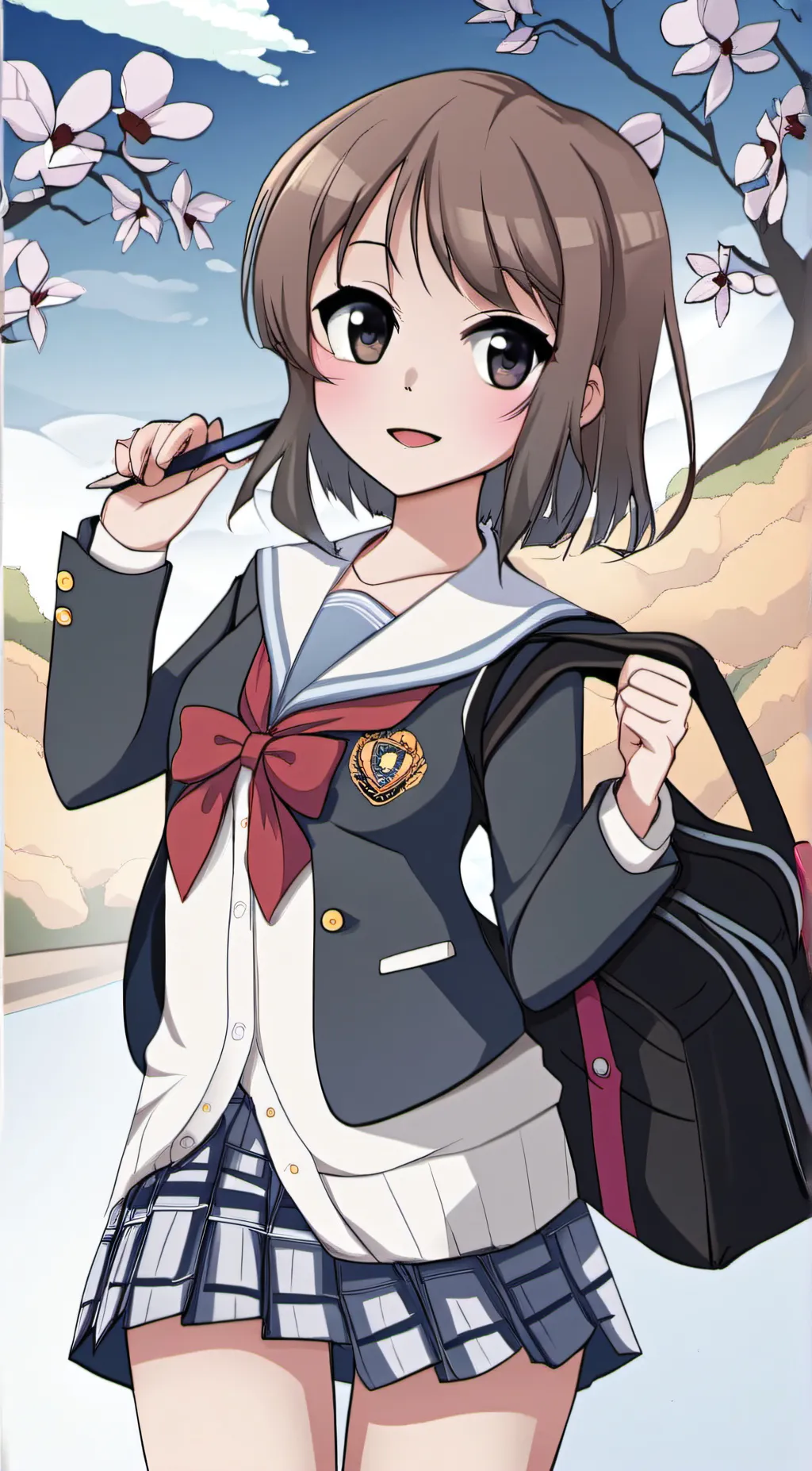 ai character: Misty background