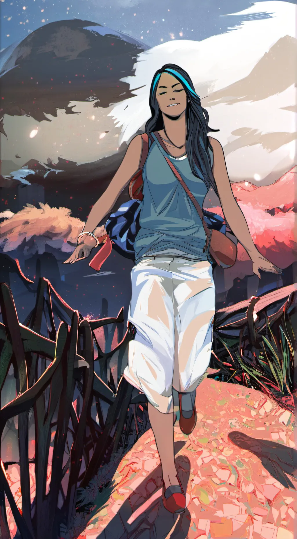 ai character: Nevada background