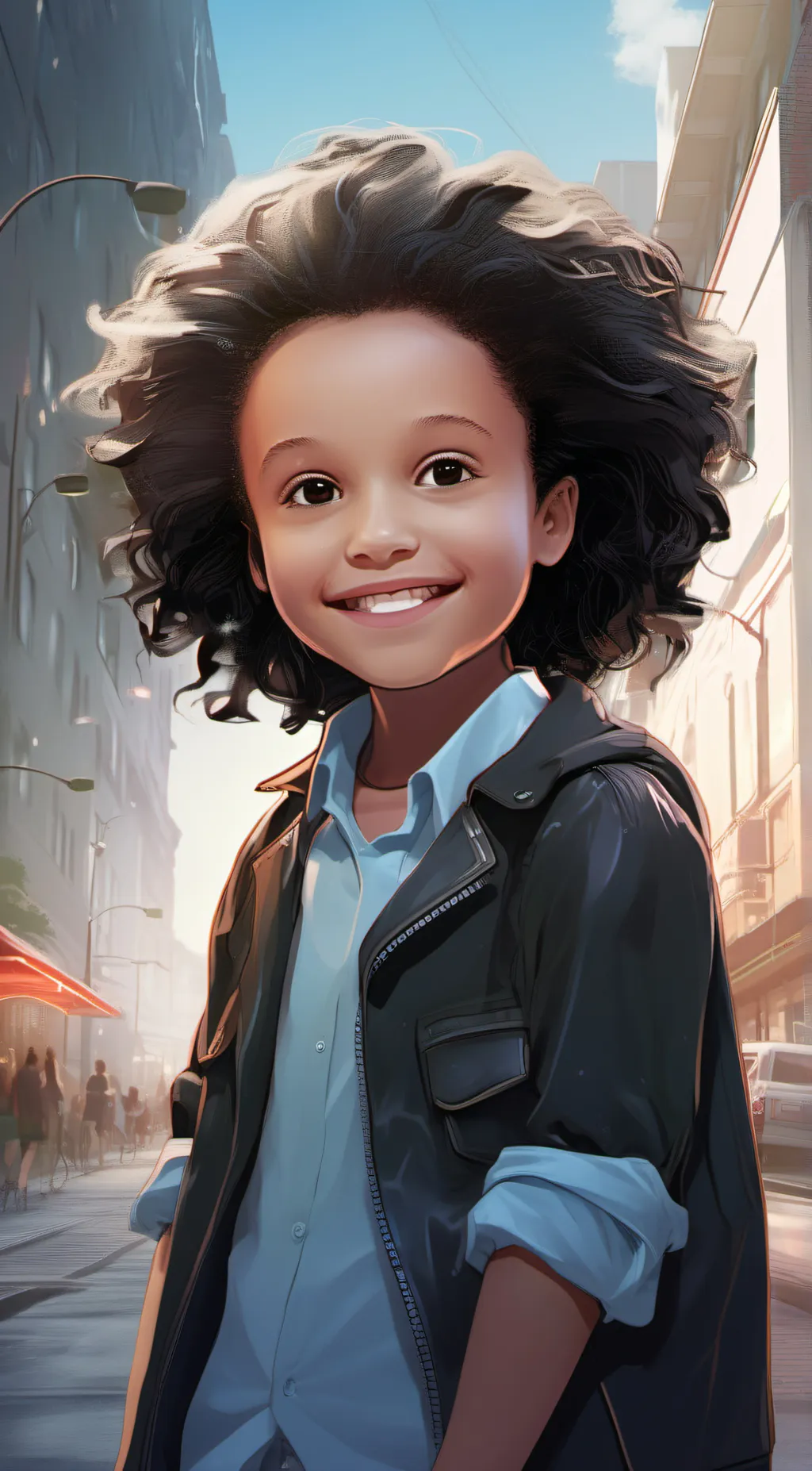 ai character: noah  background