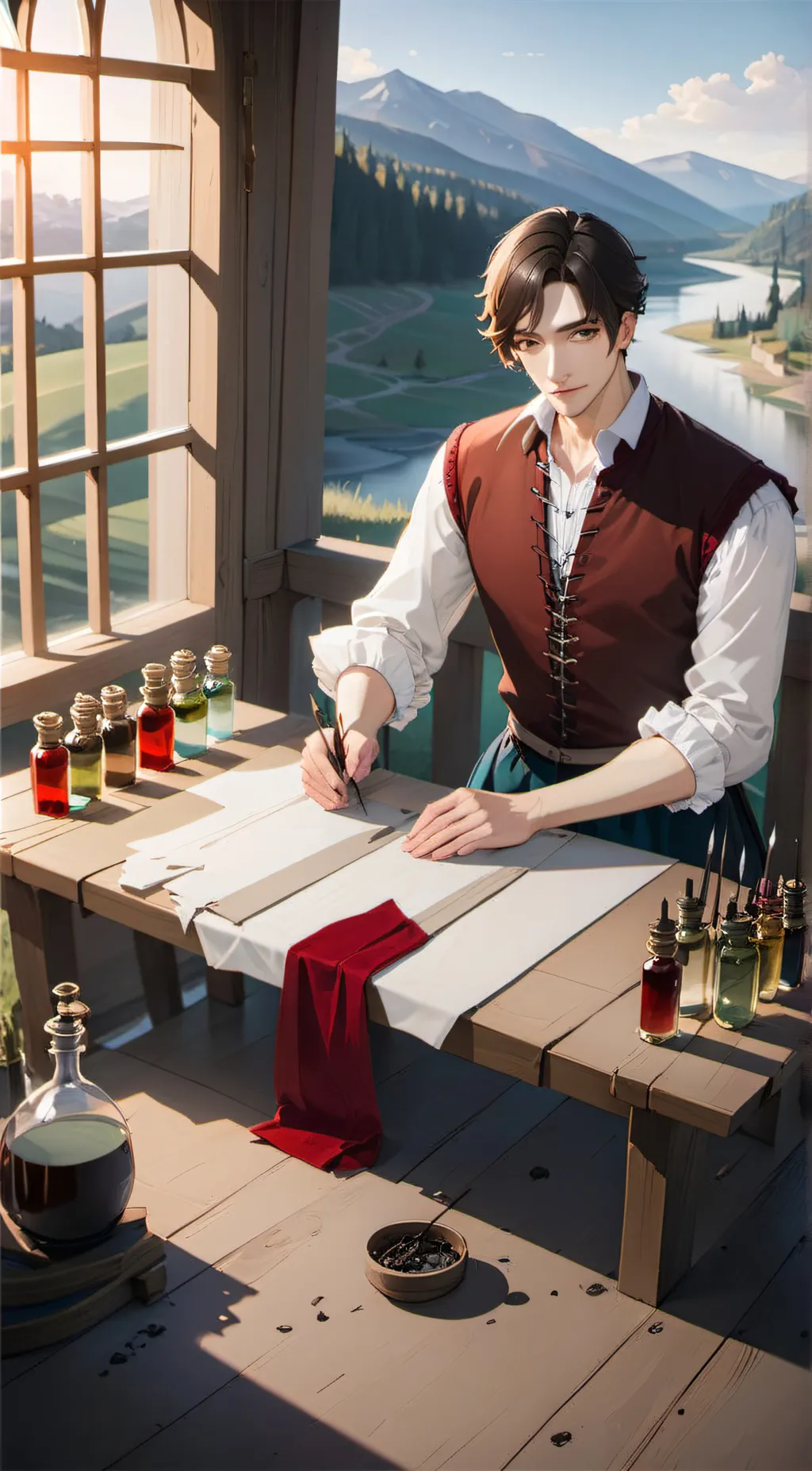 ai character: Nathan background