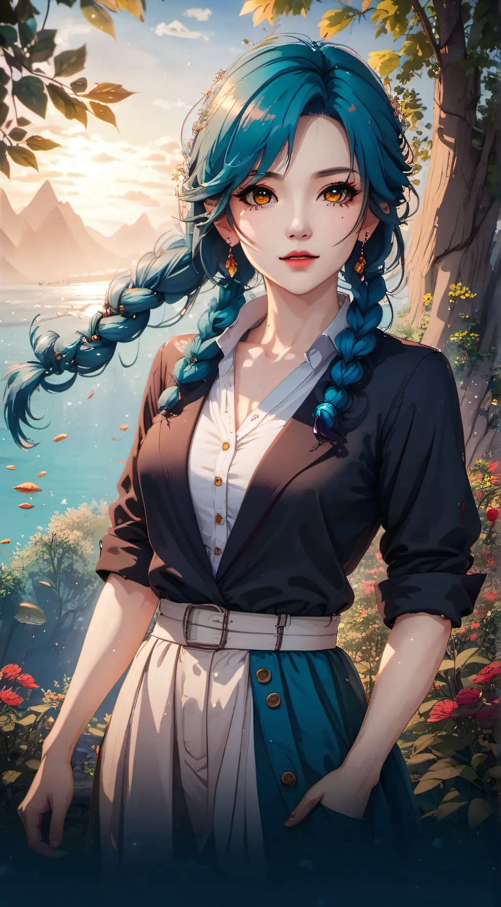 ai character: Lana background