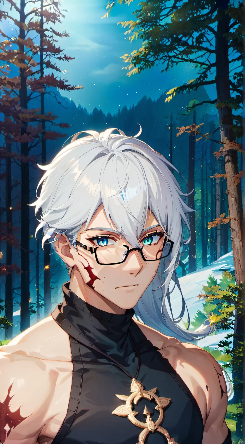 ai character: Nero background