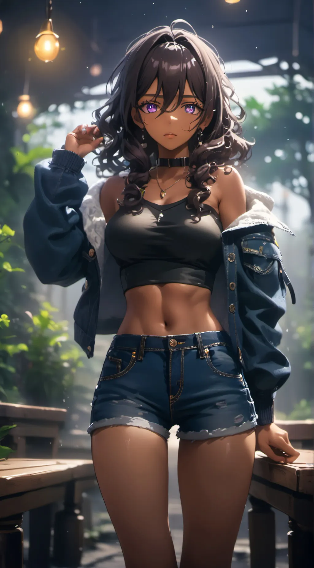 ai character: Vanessa  background