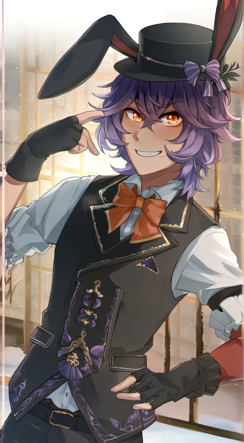 ai character: bonnie (human) background