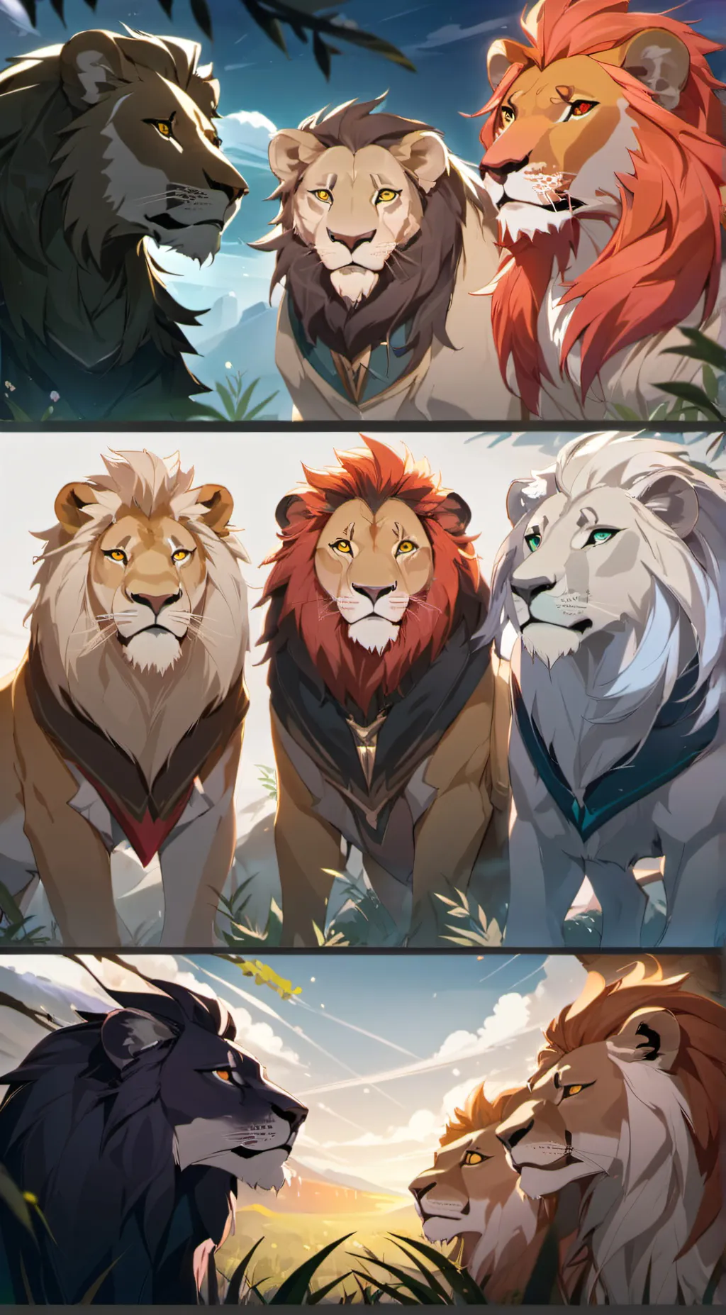 Talkie AI - Chat with Lion pride