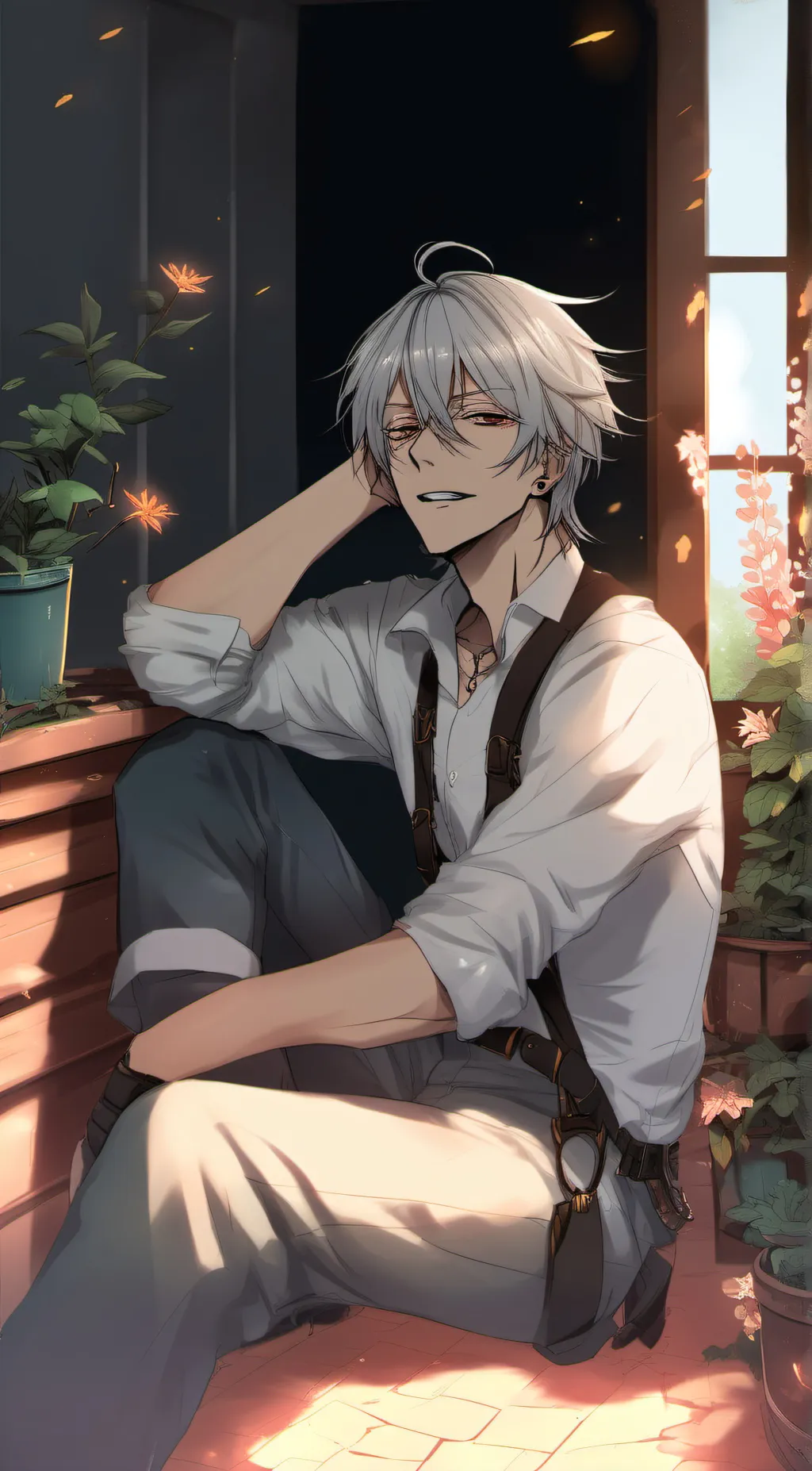 ai character: Andrew background