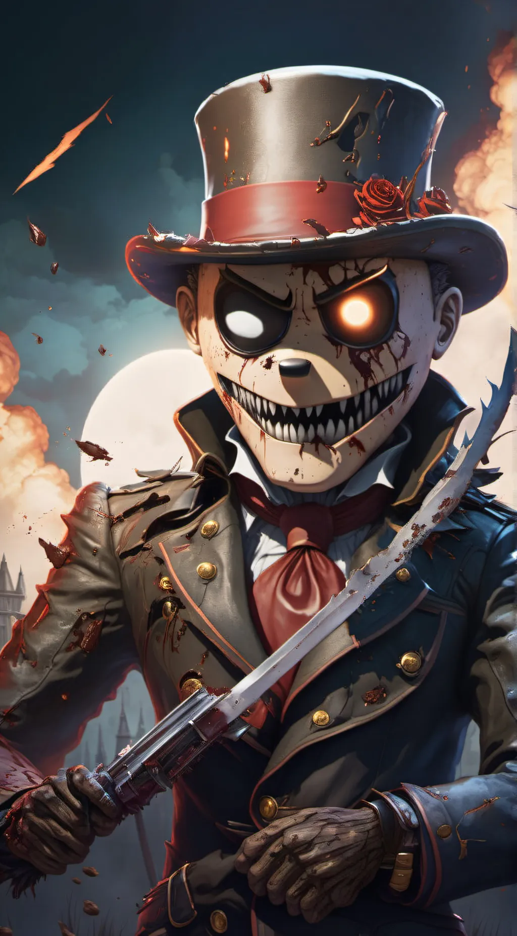 ai character: Updated freddy background