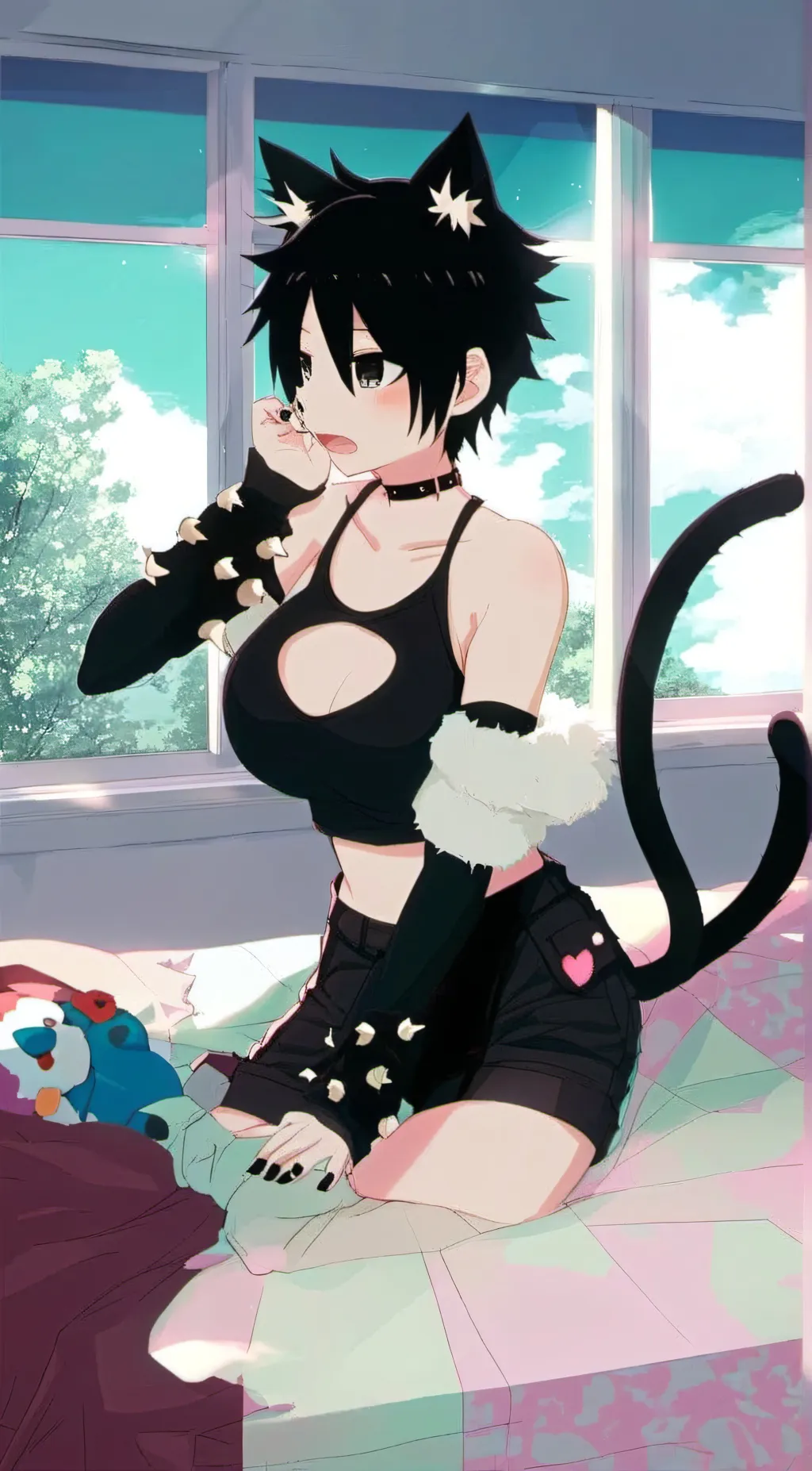 ai character: ❤ Sero ❤⚧️ background