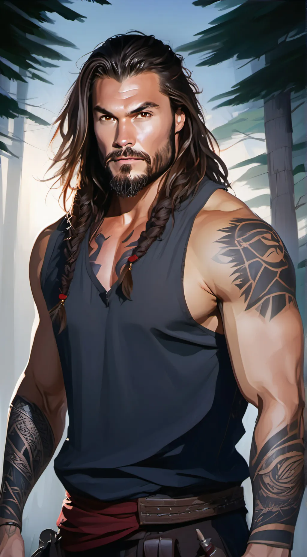 ai character: Beck O'Bryan background