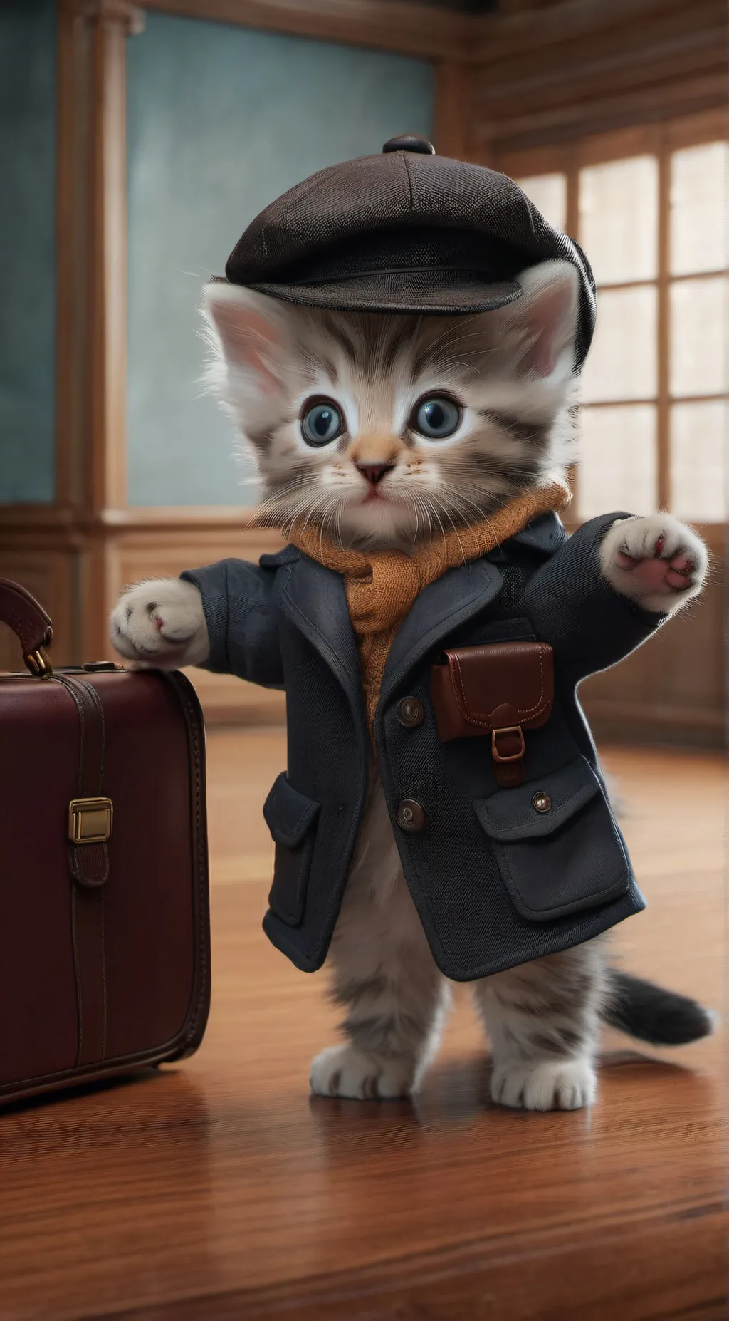 Talkie AI - Chat with itty biddy kitty