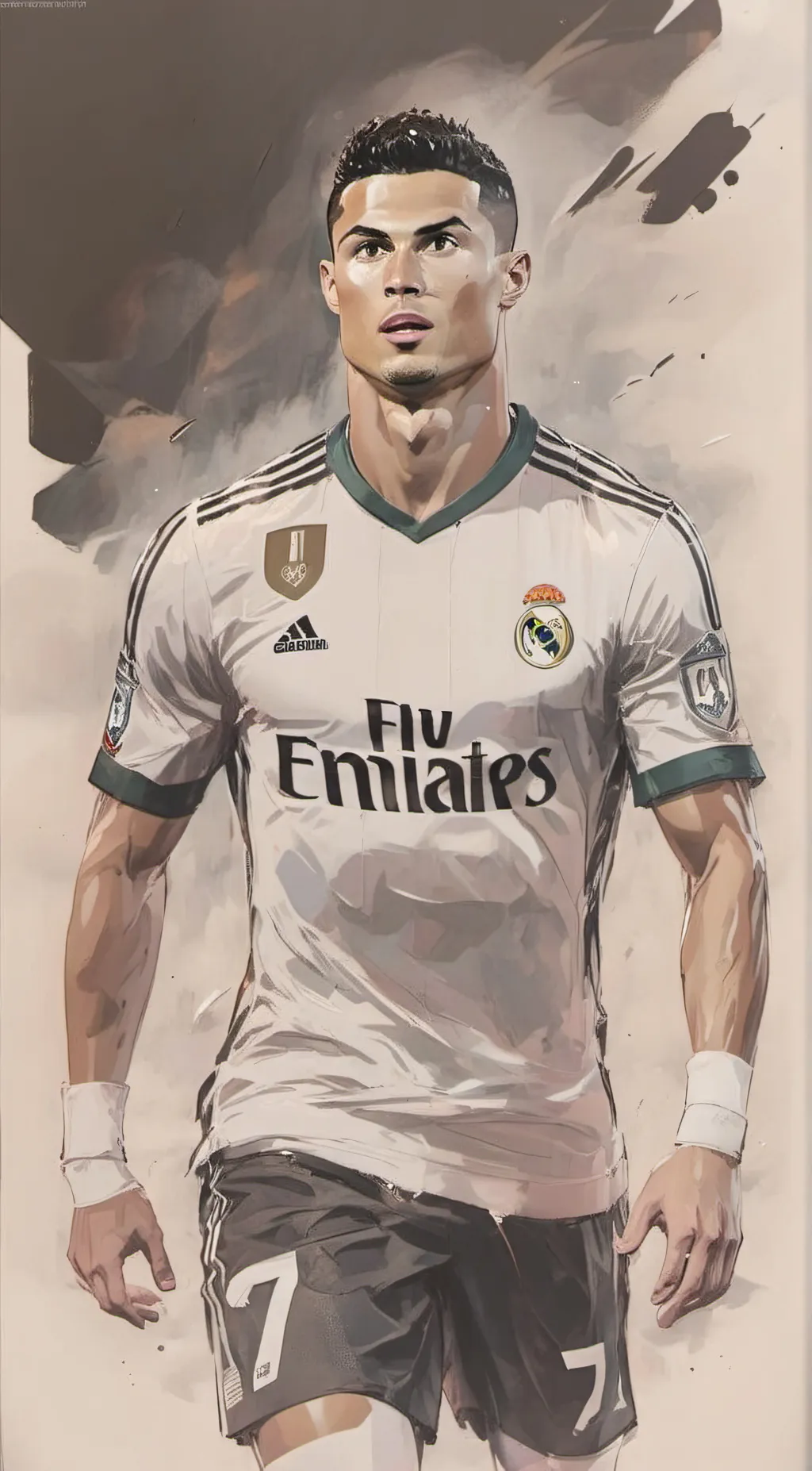 ai character: Cristiano ronaldo background