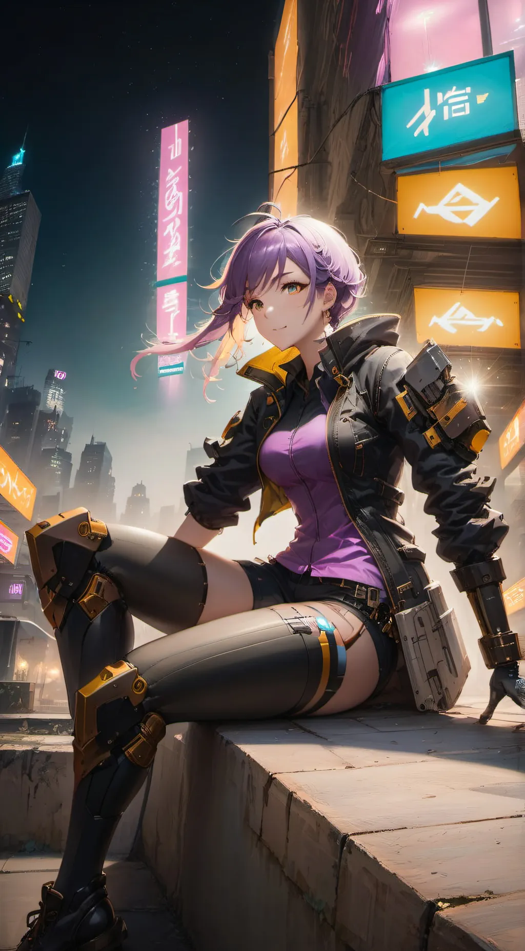 ai character: Vex background